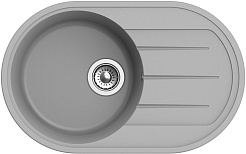 Ewigstein Мойка кухонная Elegant R50F серый металлик – фотография-3